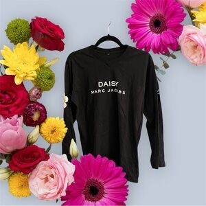 Marc Jacobs Black Long Sleeve Tee
